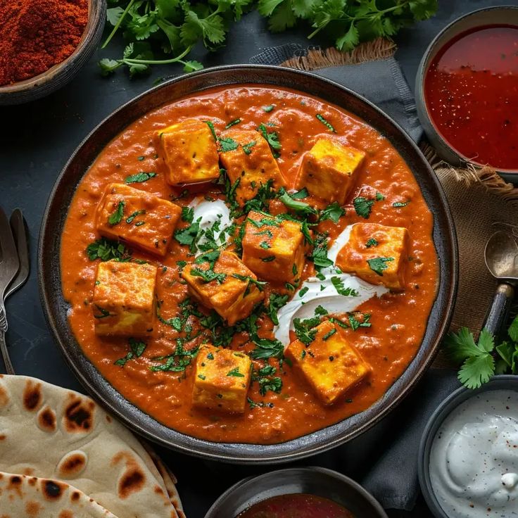 Paneer Angara Handi